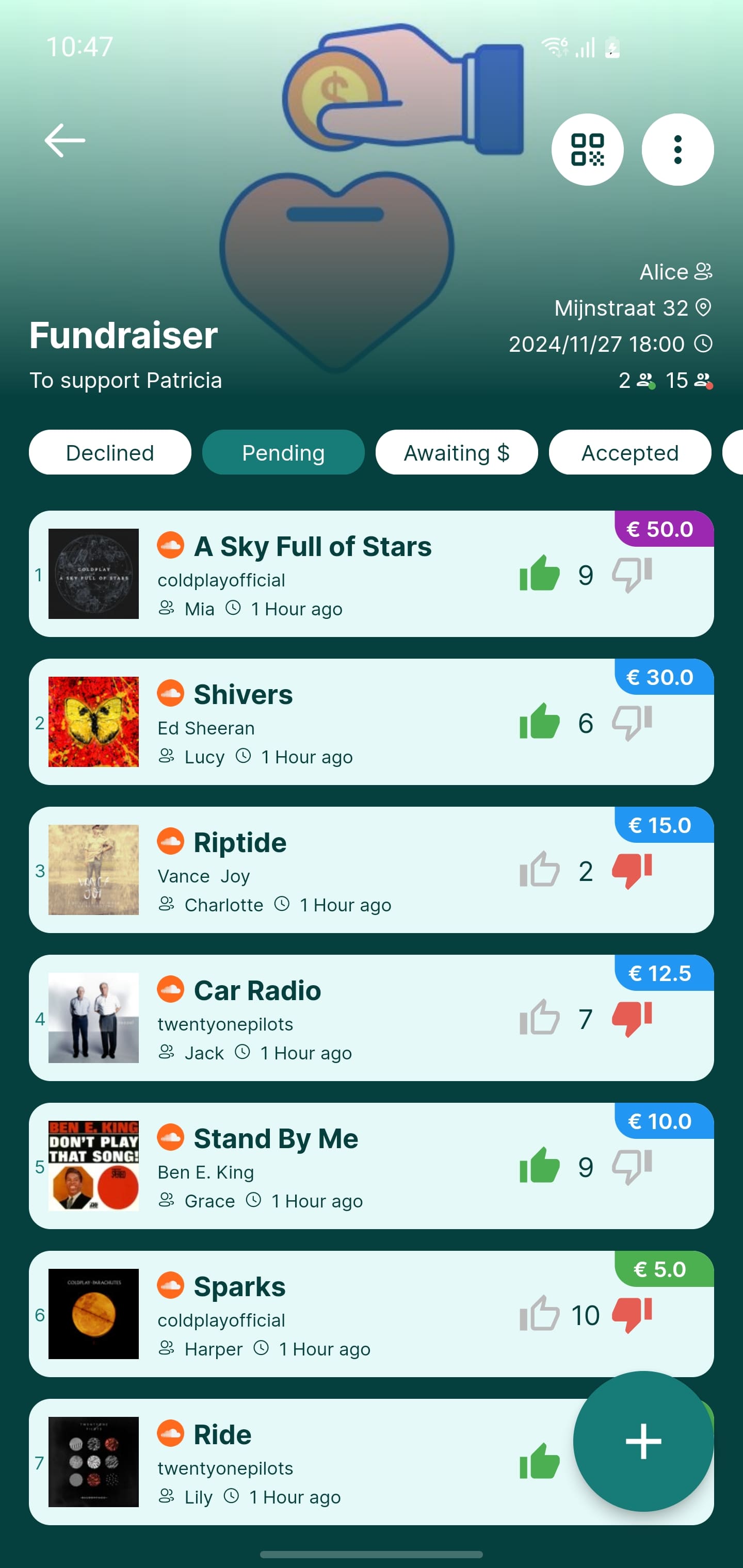 Rekwest song requests app screenshot 3